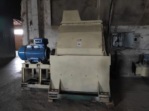 Дробарка молоткова посилена для дріблення деревної тріски